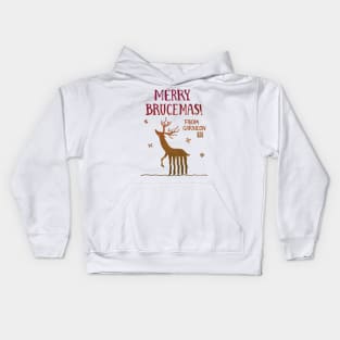 Merry Brucemas from Garxicon III! Kids Hoodie